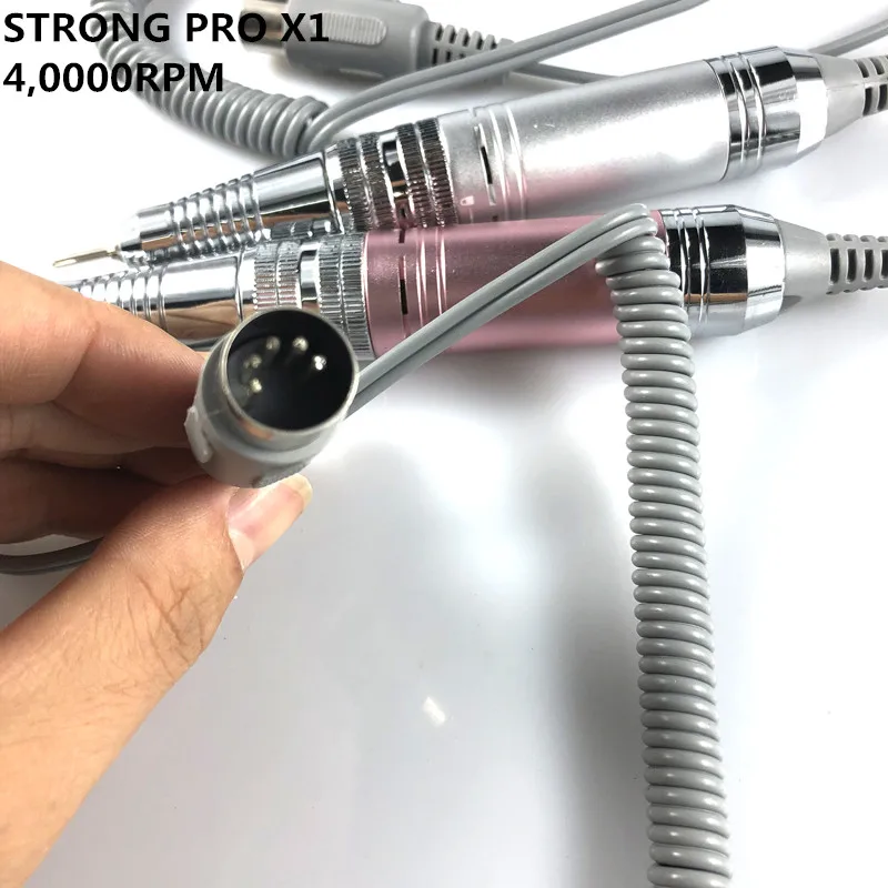STRONG 210 PRO X1 Handpiece 105L 40000 RPM Dental BTLAAOVE Micromotor Polishing electric nail drill manicure machine 6