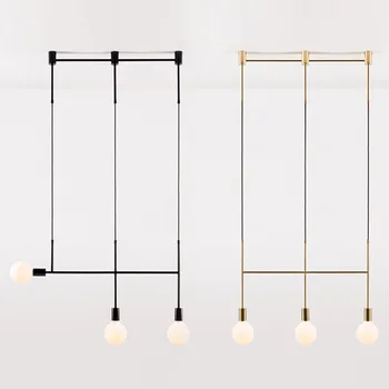 

Modern Iron Pendant Light Northern Europe Creative Branches Hanging Lamp LOFT luminarias industrial geometric art nordic lamp