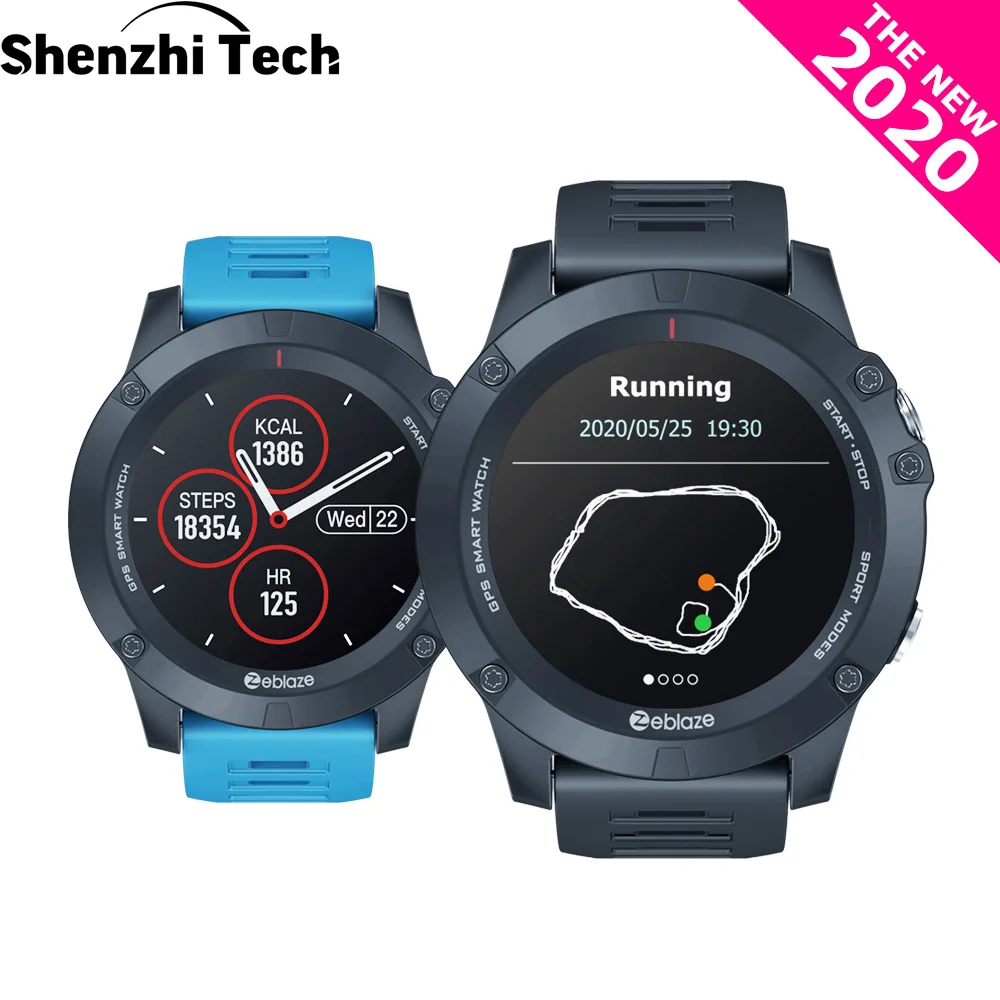 

Zeblaze VIBE 3 GPS Smart Watch Heart Rate Monitor Real-time Weather Sleep Tracking Multi Sports Modes Watchs Men For Android IOS