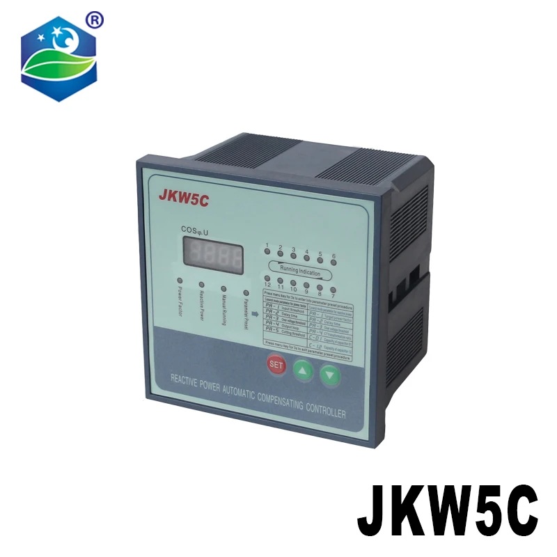 JKW5C   JKL5C power factor 380v 10steps Reactive power automatic compensation controller capacitor for 50/60HZ