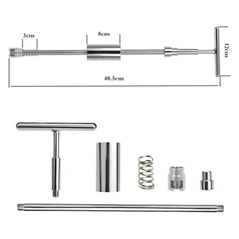 

1 Set Tools Paintless Dent Repair Slide Hammer Reverse Hammer Dent Kit & 1 Pcs Watch Spring Bar Tweezers