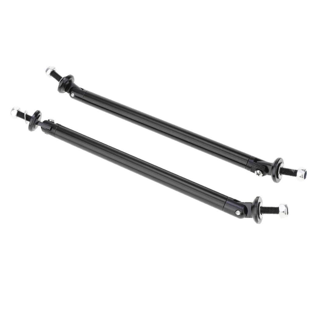 2 Pcs Adjustable Front Bumper Lip Splitter Strut Tie Bar Support Rod For Car Truck RV Camper Etc 150mm/200mm 2 Pcs Adjustable Front Bumper Lip Splitter Strut Tie Bar Support Rod For Car Truck RV Camper Etc 150mm/200mm