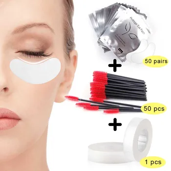 

Eyelash Extension Eye Pads Pillows Disposable Patches for Eyelashes Under Eyes Tips Disposable Lashes Brushes Eyelashes Makeup
