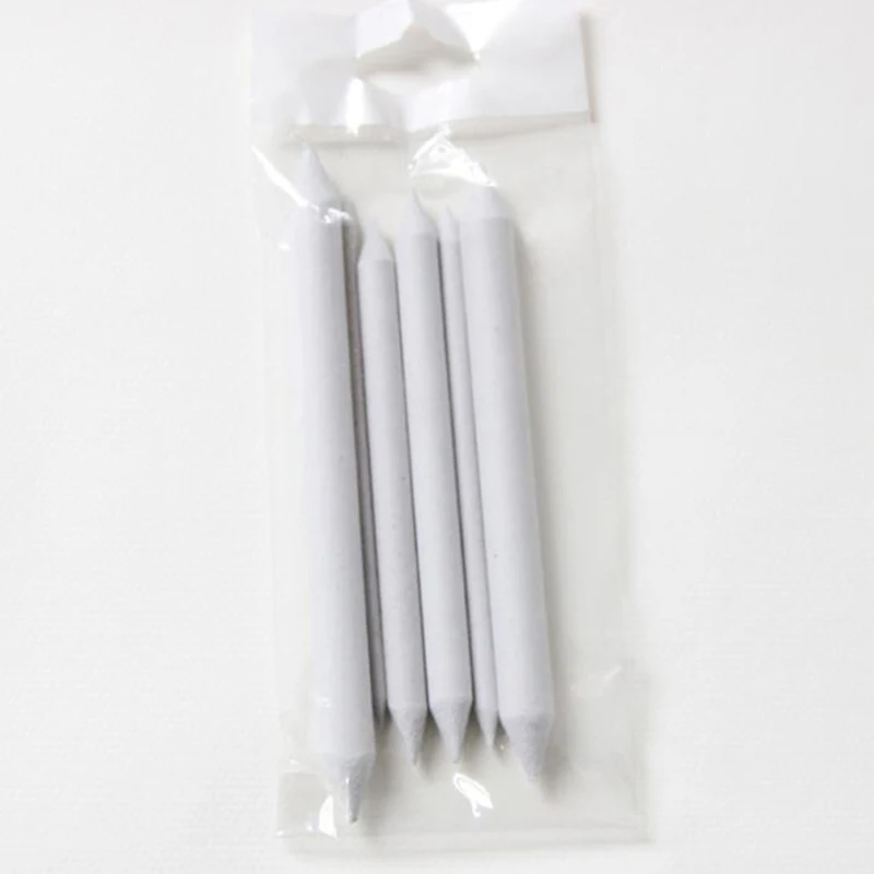 

6pcs/Set Blending Smudge Tortillon Stump Sketch Art Drawing Tool Rice Paper Wiper Sketch Paper Pen Sketch Smudge Brush