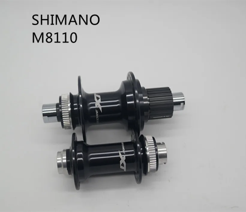 Ступица дискового тормоза Shimano DEORE XT HB M8110 FH центральный замок микро шпайн 12