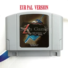 Wysokiej EUR PAL jakości klienta wkład Zel brakujące ogniwo karty dla 64 Bit gra wideo konsoli tanie tanio SONGFINN CN (pochodzenie) Rohs Nintendo Nintendo64