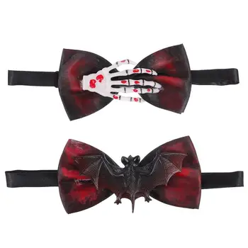

2pcs Beautiful Delicate Exquisite Spoof Bow Tie Bowties for Halloween