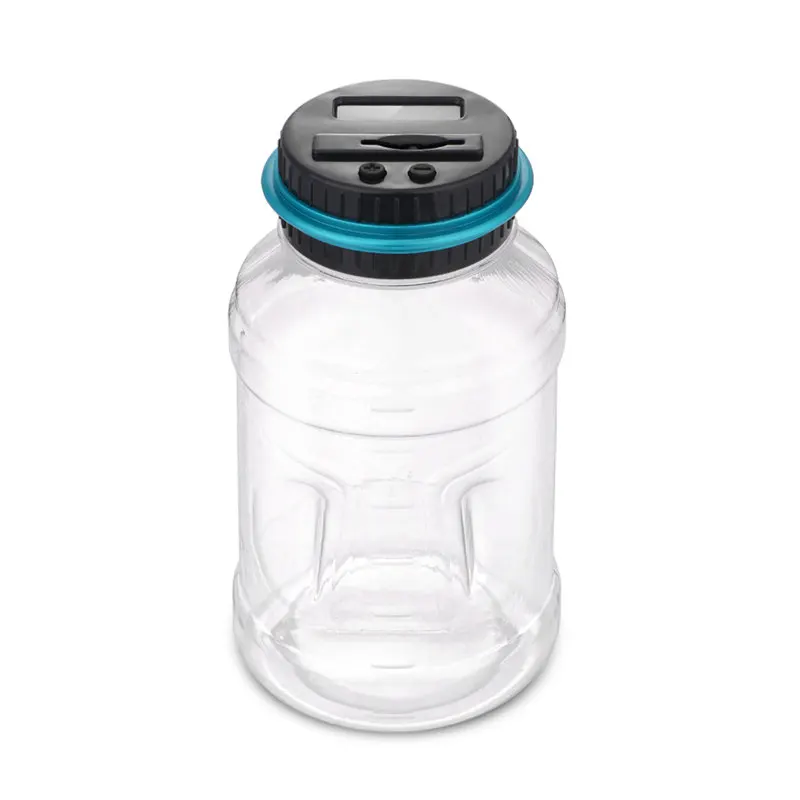 BMBY-2.5L Spaarpot Teller Coin Elektronische Digitale lcd Tellen Munt Geld Save Box Jar Munten Opbergdoos для евро