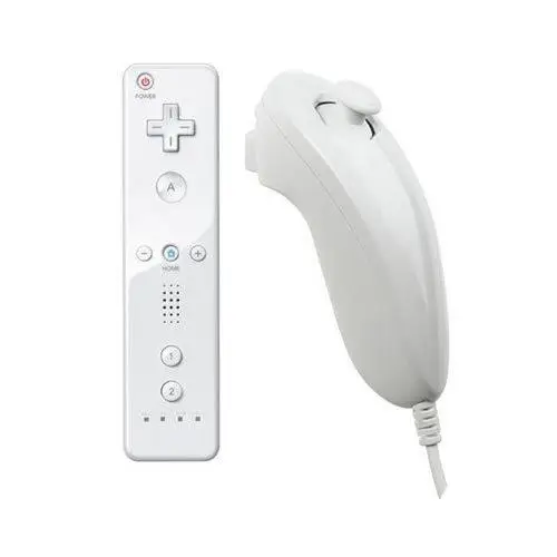 Геймпад Nunchuk для Nintendo Wii 2 в 1 беспроводной контроллер с поддержкой Bluetooth консоли |