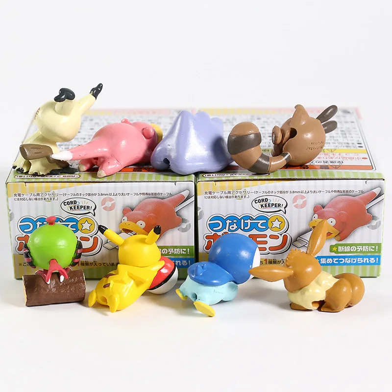 Аниме Мультяшные Монстры Mimikyu Eevee Ditto Slow Bro sarrt Piplup Natu ПВХ Фигурки игрушки куклы