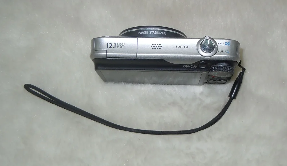 Используется Canon PowerShot SX220 HS CMOS камера путешествия-зум 14x, 28-392 мм оптический зум объектив стабилизатор изображения, 12,1 мегапиксельный ЖК-дисплей