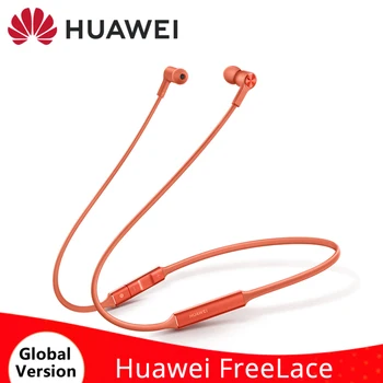 

Huawei FreeLace Wireless Earphone Bluetooth Sport Waterproof In-ear Earbuds Memory Cable Metal Cavity Silicon Magnetic Switch