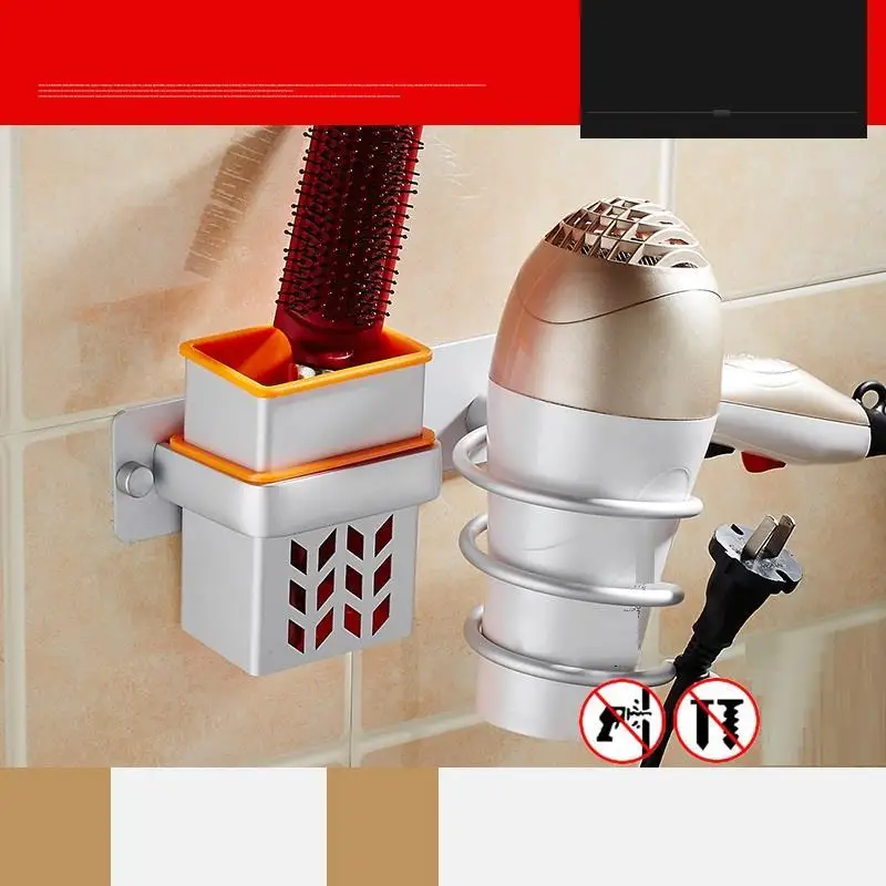 MODEL B Аксессуары Bagno Prateleira Parede фен Estanteria Pared Banheiro Salle De Bain аксессуары настенная полка-органайзер для ванной - Цвет: MODEL B