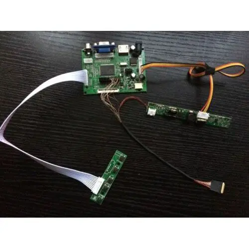 Комплект для LTN097XL01/B01/A01/H01/A02 монитор 2AV панель HDMI VGA экран контроллер драйвер платы 1024 × 768 9," светодиодный