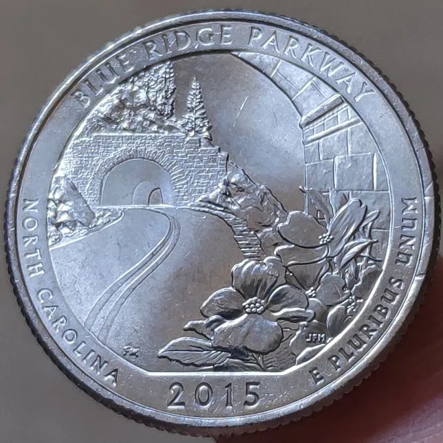 24,5 мм национальный парк, настоящая монета, оригинальная коллекция - Цвет: 6