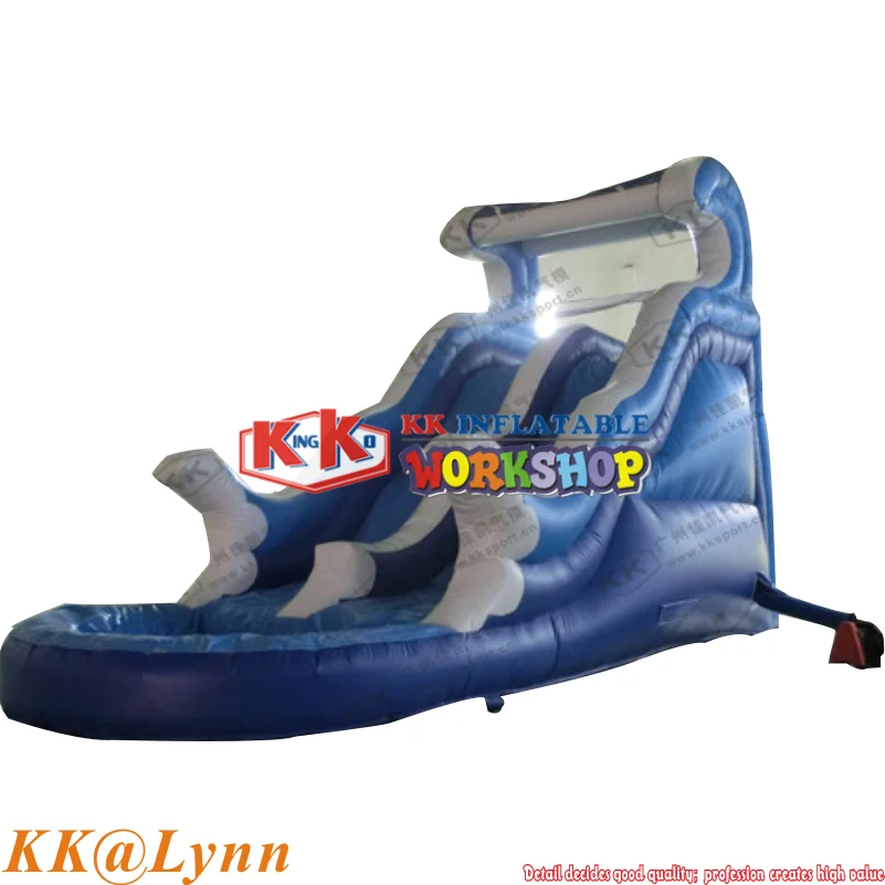 Водная горка Blue Wave надувные игрушки для детей фабрика KK надувная влажная с