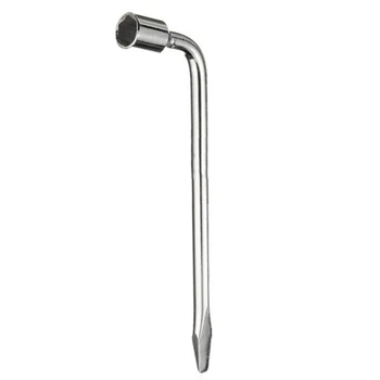 

Tool Wrench Equipment Steel Silver With extra leverage L Type Car Wheel