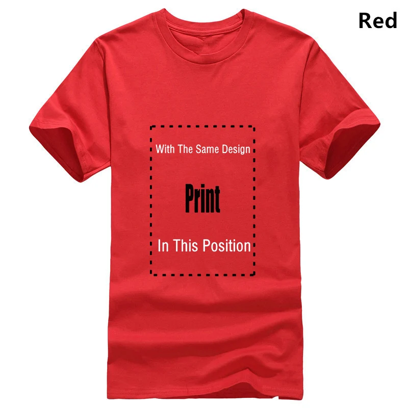 Футболка John Deree вдохновленная Тракторная Мужская футболка для взрослых - Цвет: Men red