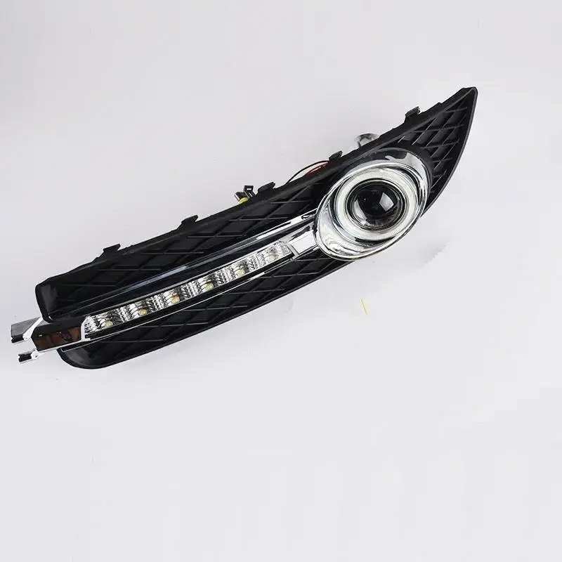 MODEL H Luces Neblineros Para авто Drl светодиодные ходовые наружные стильные передние противотуманные фары для автомобиля 12 13 для Buick Regal - Цвет: MODEL H