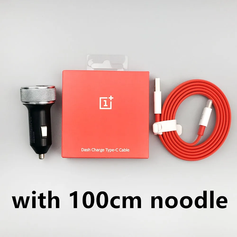 car with 100cm ЕС Oneplus 6T тире Зарядное устройство one plus 7 7t pro 6 5/5 t 3T быстрое автомобильное зарядное устройство адаптер 100 см/150 см зарядный usb кабель type c тире кабель - Plug Type: car with 100cm