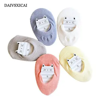 

Daivsxicai Winter Socks Baby Stripe Warm Cotton Socks For Children Comfortable Breathable Kids Tube Socks 5pairs/lot