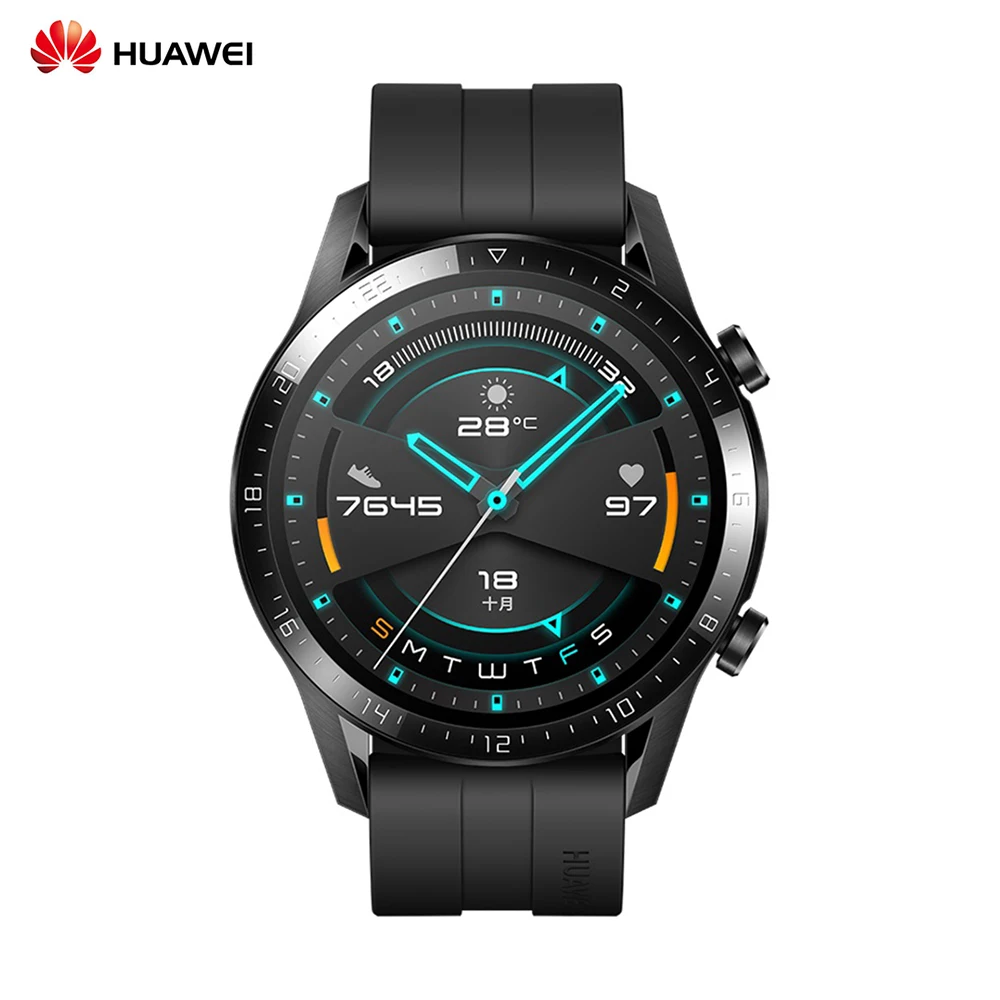HUAWEI WATCH GT 2 спортивные Смарт-часы 14 дней в режиме ожидания монитор сердечного