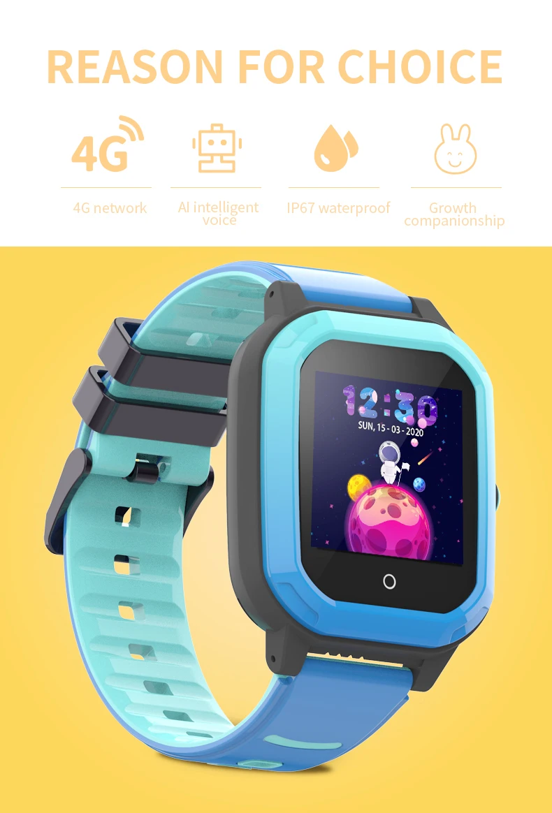 Wonlex KT20 Smart Watches GPS-Tracker SOS-Monitor