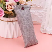 1 шт. 75 г мешок с активированным углем бамбуковый уголь домашний очиститель и освежитель воздуха активированный уголь дезодорант для обуви поглотитель мешок 75 г