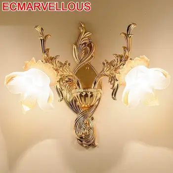 

Lampara Pared Tete Lit Candeeiro De Parede Kinkiety Crystal Applique Murale Luminaire Bedroom Light For Home Wandlamp Wall Lamp