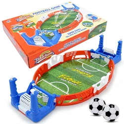 Mini Table Football Board Match Game Shooting Soccer Toy for Parent-child Competitive Battle and Develop Children's Brains