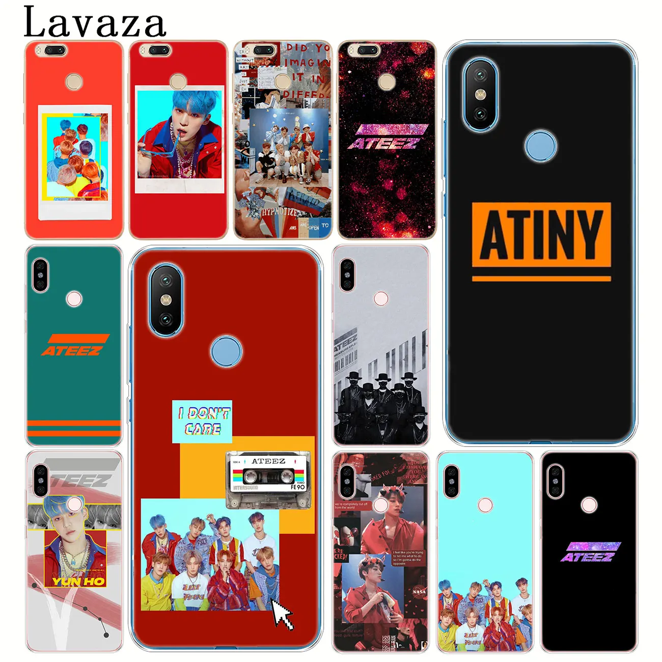 KPOP ATEEZ Жесткий Чехол для мобильного телефона чехол Xiaomi Redmi 8A 7A 6A 4A K20 Note 8 7 5 6 iPad Pro 4 4X