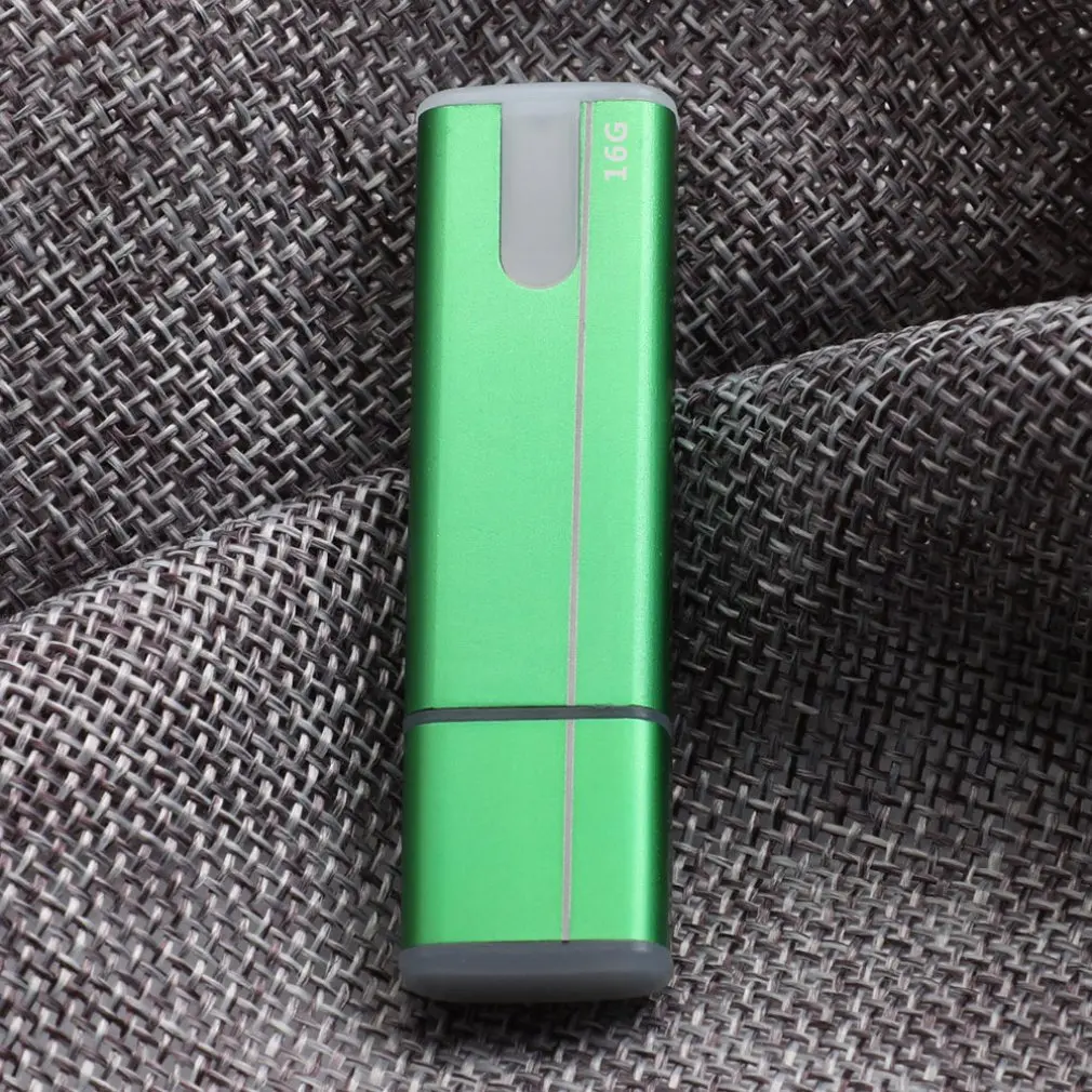 Флеш-накопитель металлический USB флэш-диск 16G 32G Cuboid USB флэш-диск с RGB Подсветкой