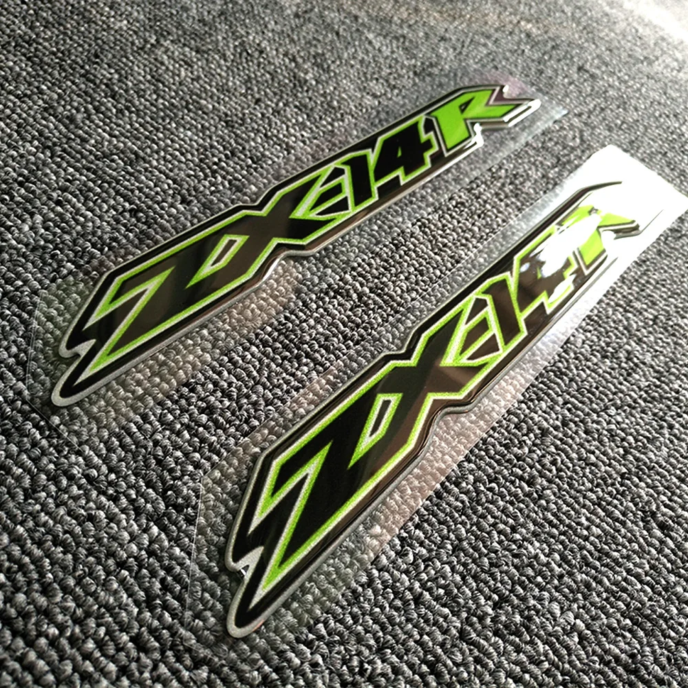 Накладка на бак наклейка s Эмблема для Kawasaki Ninja ZX-14R ZX14R ZX 14R обтекатель верхней части оболочки декоративная переводная Наклейка мотоцикл газ колено