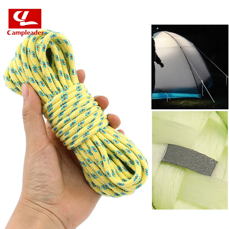 

New Style 5 Mm Rough fan guang sheng 10M Camping Stake Windproof Drawstring Outdoor Tent Rope Foreign Trade Awning Accessories