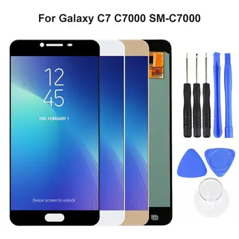 

Outer Front Touch Screen Digitizer Replacement Kit for Galaxy C7 C7000 SM-C7000