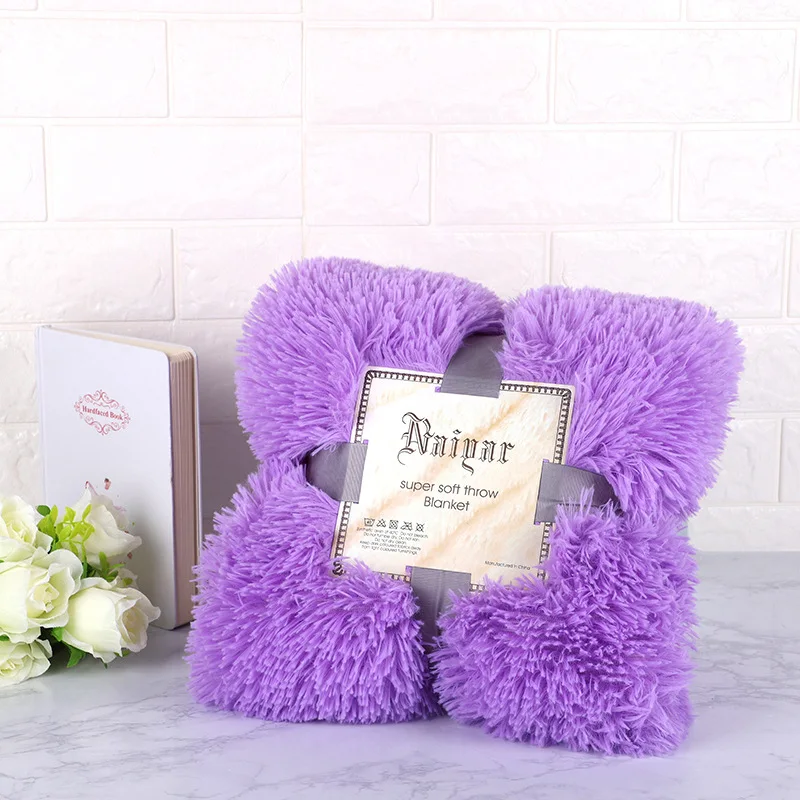 Light Purple 80*120 см, детское одеяло, детское зимнее плюшевое покрывало, одеяло для мальчиков и девочек, воздухопроницаемое одеяло, утепленное плюшевое одеяло - Цвет: Light Purple