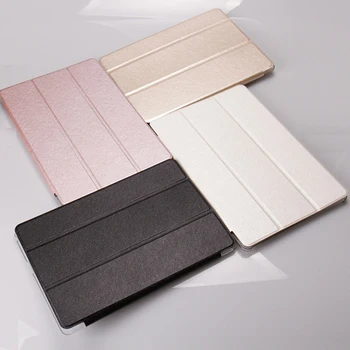 

Tri-Fold Silk Pattern Cover Case for Huawei Mediapad M6 10.8 Inch 2019 PU Leather Flip Tablet Case for Huawei M6 10.8 SCM-AL09