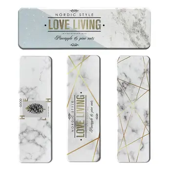 

Nordic style Marble pattern Diatomite Slip-resistant Water Absorption Cup Mat Soaps Dish Plate Bathroom Soap Holder