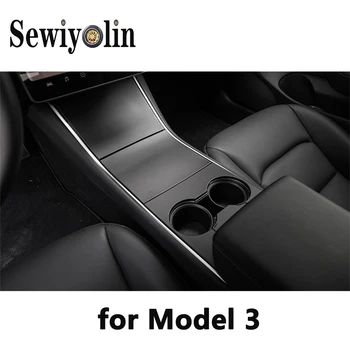 

For Model 3 Car Accessories Decoration Central Control Panel Protective Patch 2017-2019 Central Three Patch Feels Model Y