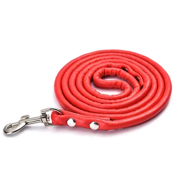 

New and Convenient Pet Dog Leash Fashion Multicolor PU Round Rope Small and Medium Dog Leash Pet Supplies