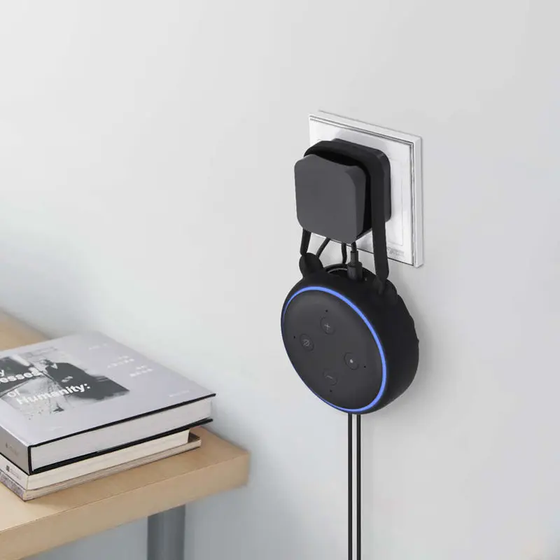 Настенный держатель-вешалка для Amazon Alexa Echo Dot 3Nd поколения, компактный кронштейн, аксессуары