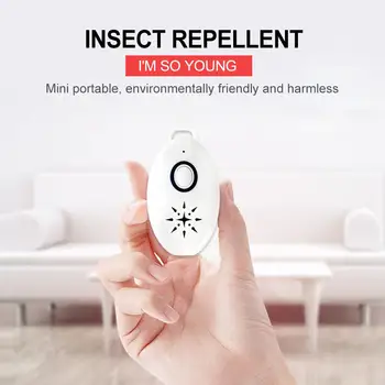 

USB Pest Repellent for Dog Flea Protable Ultrasonic Flea Repeller Flea Tick Repeller Rodent Multi-Functional