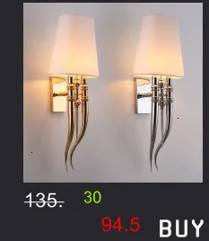 Светодиодный настенный светильник E14, настенный светильник для гостиной, спальни, прикроватный декор, светильники, креативные Современные Настенные светильники с металлическим покрытием