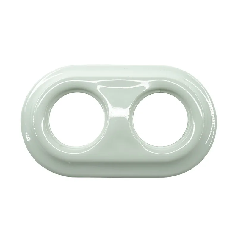 Molduras de Porcelana Embutida para Interruptor de Parede Tomada Interruptor Retro