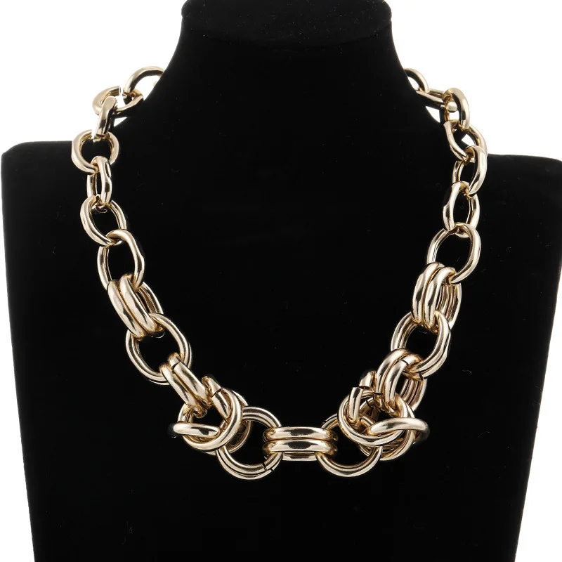 

States act the role ofing is tasted hot style exaggerated amazon sautoir manufacturers selling big gold plated necklace