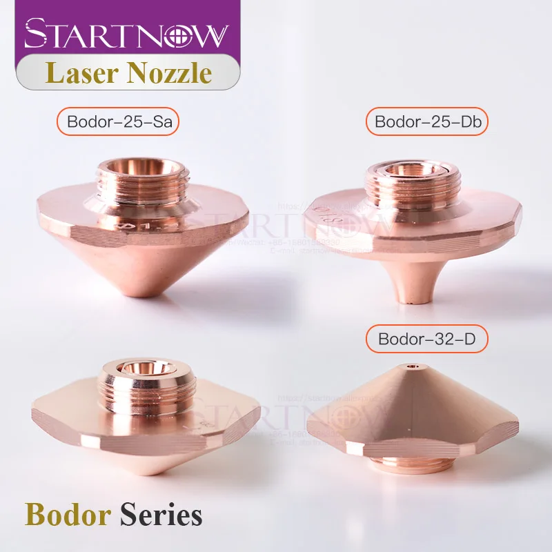 Насадка для лазерной резки Startnow Bodor серии D25 dia.32 мм H15 однослойная двухслойная