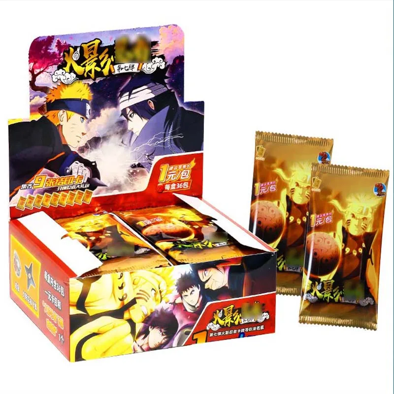 Narutoes карты Бумага для писем письма одна игра Дети Аниме периферийный персонаж