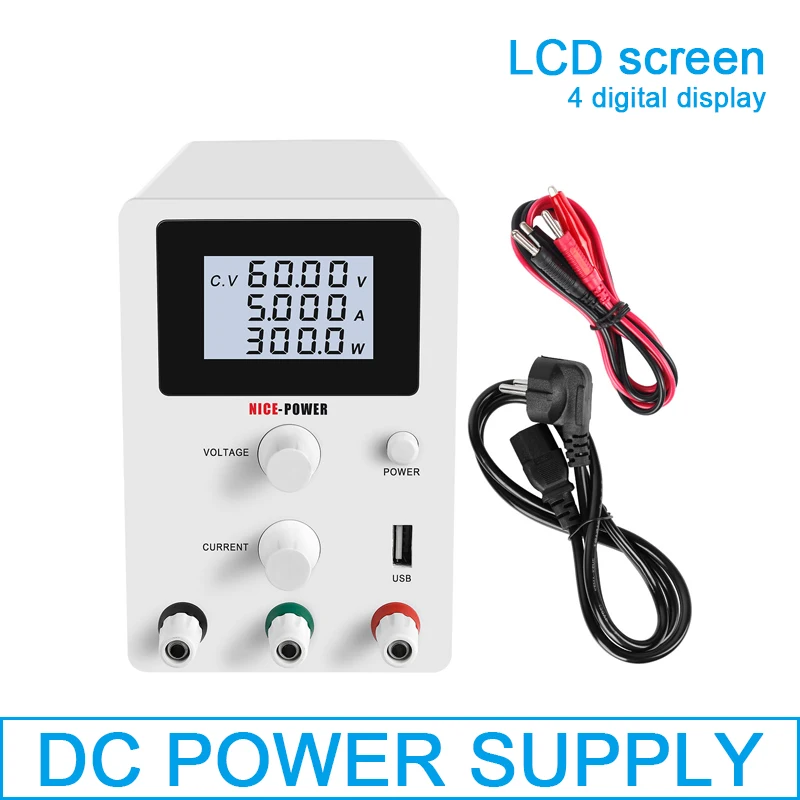 

30V 10A Mini DC Laboratory power supply adjustable 60V 5A voltage regulator 220 v 110V current stabilizer 0.01V 0.001A 0.01W