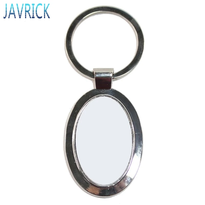 

Sublimation Blanks Keychains Metal Round Key Rings for Heat Press Jewelry Making F3MD