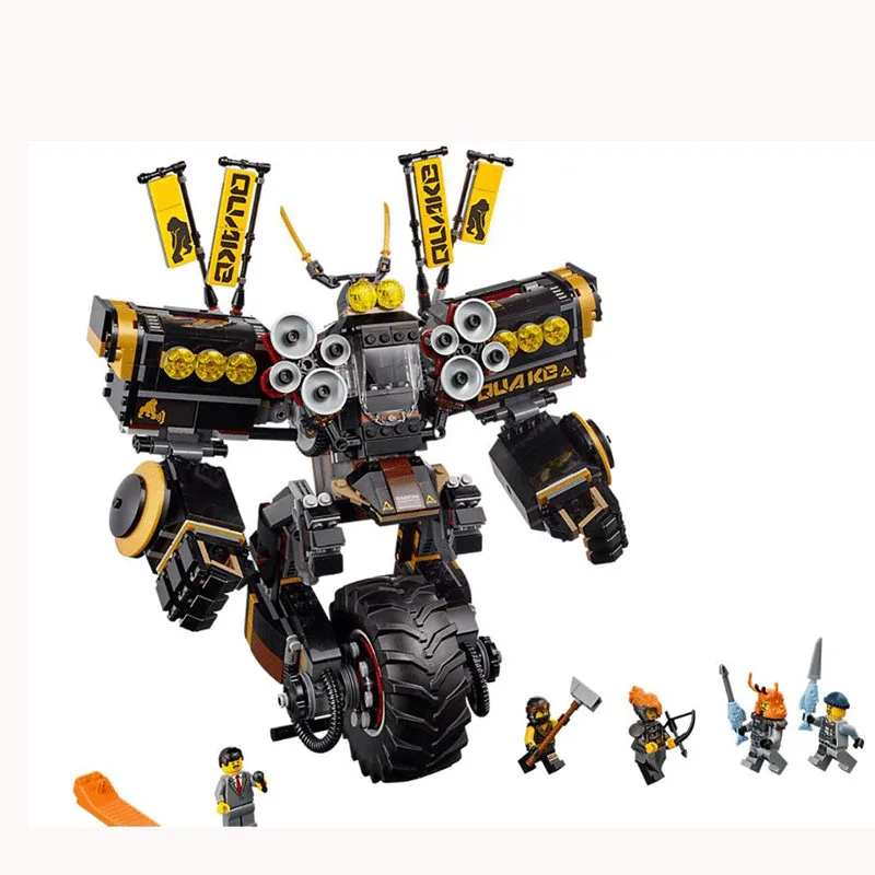 

1346pcs Ninja Series Movie Quake Mech Samurai Robots Mobile Suit Set Building Blocks Bricks Toys For Children Christmas Gifts